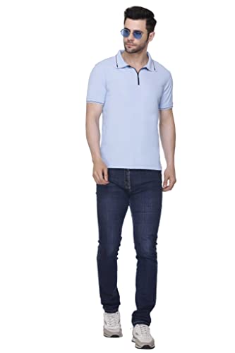 Image of Colors & Blends - Men's Activewear Zipper Polo