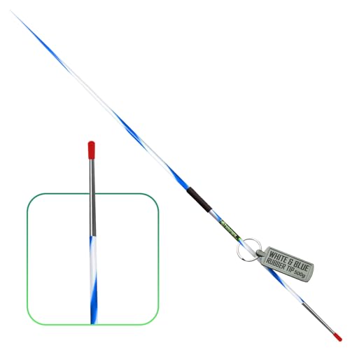 4THROWS 500g Premium-Grade Aluminum Training Javelin for Athletes — IAAF Spec Track & Field Throwing Spear with Rubber Tip, Ideal for Beginners & Competition Practice