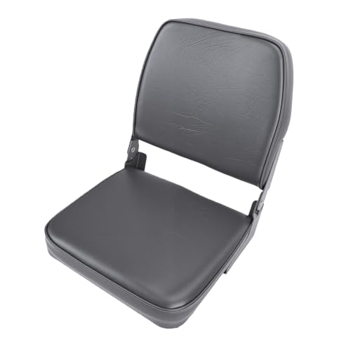 Asiento plegable para barco acolchado que alivia el dolor lumbar al pescar y navegar en canoa