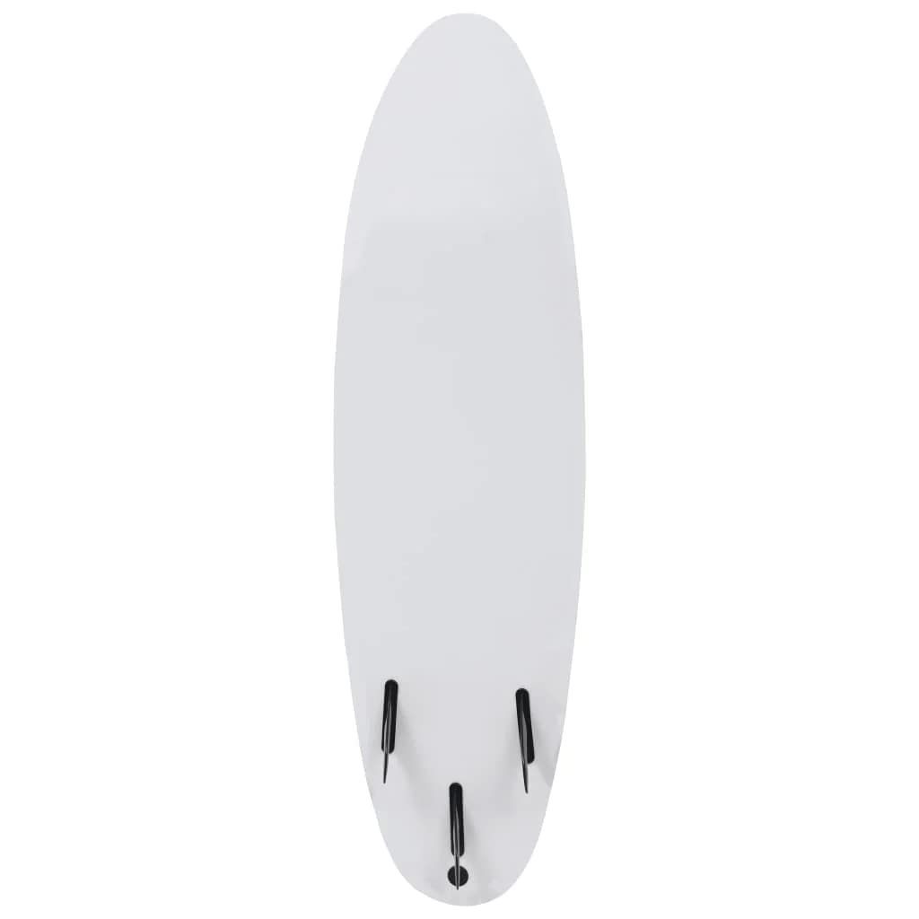 vidaXL Tavola da surf Galleggiamento Onda Equitazione Tavola da Surf Sport Acquatici All'aperto Mare Principiante Rimovibile Articoli Sportivi 67 "Blu e Crema