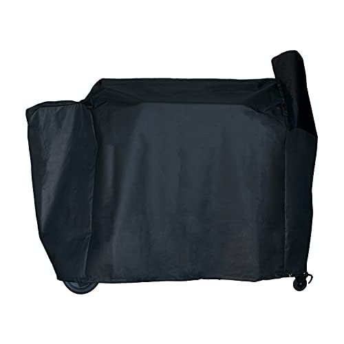 BBQ Butler Full Length Grill Cover - Fits Traeger 34 Series and Texas - Heavy Duty Smoker Cover - Black
