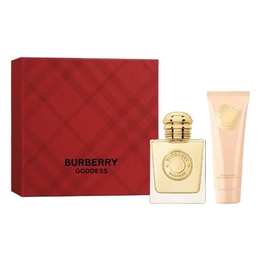Burberry Goddess - Caja de regalo para mujer, colonia de perfume de 50 ml y leche corporal de 75 ml