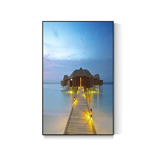 Kit complet de peinture au diamant adultes mosaïque 5D mer 70x120