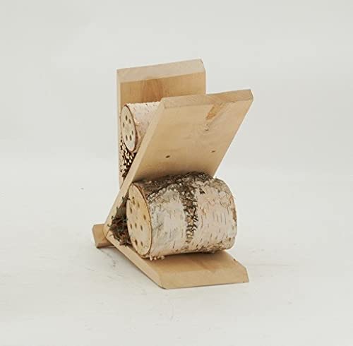 Maison à insectes en bois solution contre pucerons potager