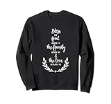 Blessed Family Love Christian Apparel