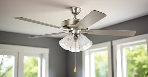 Kit d'éclairage ventilateur de plafond Aspen Creative anti-éblouissement