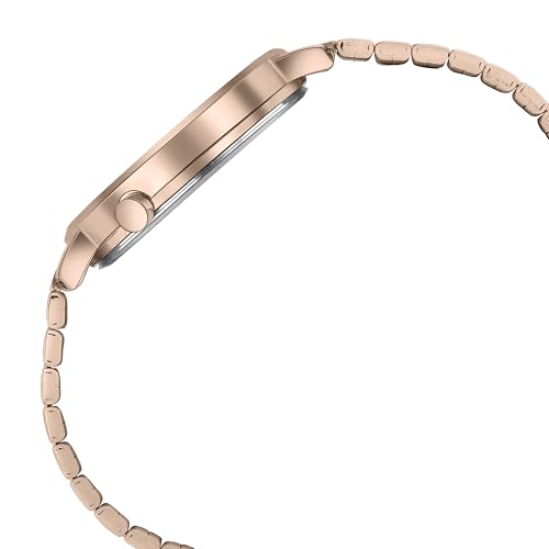 Image of Sonata Elegent Essentials Quartz Analog Rose Gold Dial Stainless Steel Strap Watch for Women