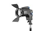 Filtro integrado – El LitoLite 8F cuenta con un soporte de filtro integrado para hasta tres filtros de 65 x 70 mm. Con la luz se incluye calentamiento (3200K) y filtros de refrigeración (6500 K), así como puertas de granero y una funda de transporte.
