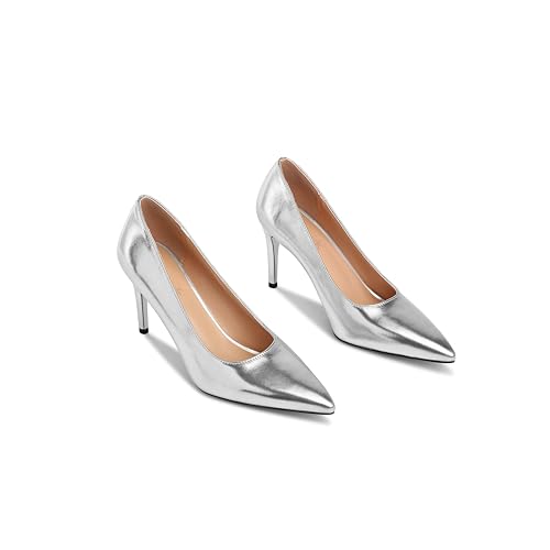 Multicolor Pumps for Women,Pointed-Toe High Heels Dress Wedding Office Pump Shoes4