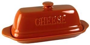 Gourmet Village Bistro Goat Cheese Baker - Orange