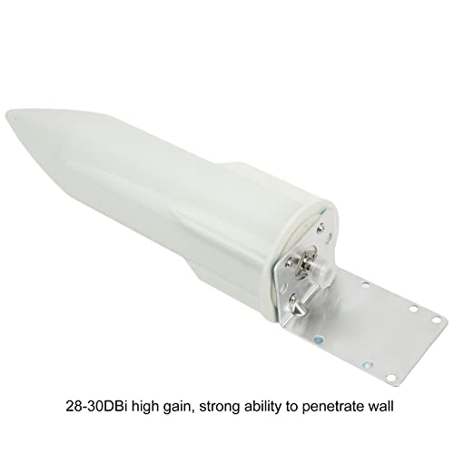 Antena omnidirecional 360° Antena Amplificadora de Sinal IP67 Impermeável 28‑30DBi Alto Ganho 4G Ant