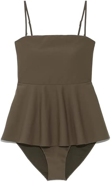Amazon ミラオーウェン ペプラムベアトップスイムウェア 09wgg レディース Kki F ワンピース 通販