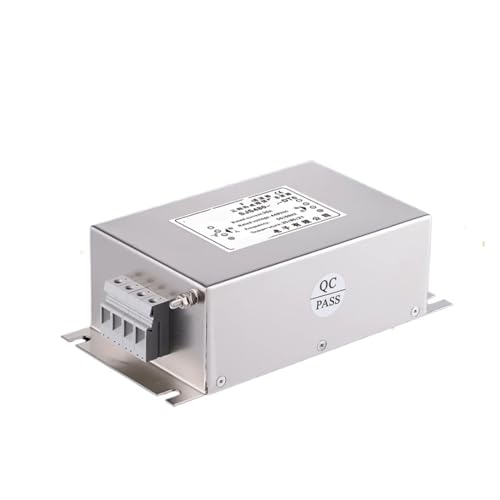 Bloque de terminales trifásico SJS480-60A-DT con filtro que elimina ruido eléctrico