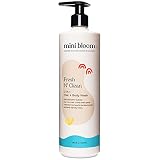 Mini Bloom Fresh N’ Clean 2-in-1 Hair + Body Wash | Shampoo Sulfate-Free | Baby & Kid Safe | Gently
