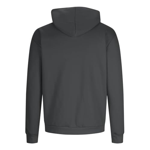 Men's Sherpa Hoodie Casual Heavyweight Fleece Lined Hoodie Thick Winter Thermal Pullover Hooded Sweatshirt4