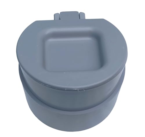 Image of ESEKSAFAR PVC Backflow Valve, Anti Rats Cockroaches, Snakes Backflow Strainer [Drain Cap /PVC Drain Cover /Hose Non Return Water Valve (Please measure pipe size) (2, 90mm)