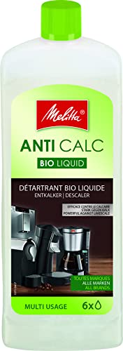Miniatura 6 de Melitta Limpiador Multiusos Anti Cal - Descalcificador Para Cafetera Bio Líquido, Producto De Limpieza Para Cafeteras Superautomáticas Y Máquinas De Café, Respetuoso Con El Medio Ambiente, 250 Ml