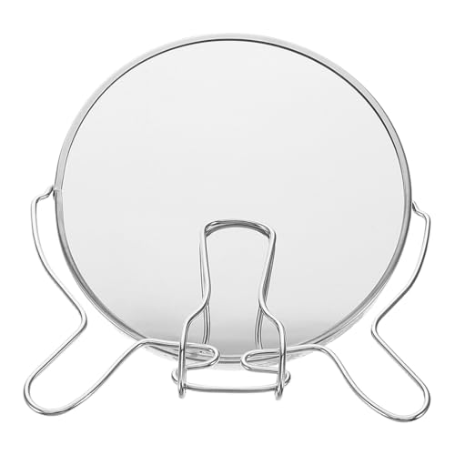 Abaodam Double-Sided 6-inch Iron Frame Vanity Mirror Swivel Small Desk