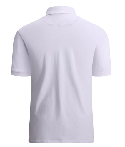 Alex Vando Mens Polo Shirts Short Sleeve Regular Fit Fashion Designed Shirt