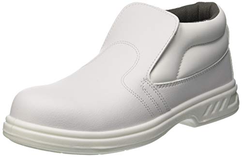 Portwest Chaussure Montante S2 Steelite, Couleur: Blanc, Taille: 40, FW83WHR40