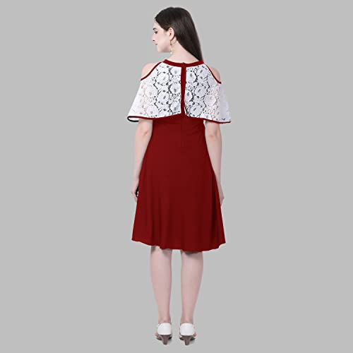 Image of Sheetal Associates Girls Midi Knee Length Half Sleeve Casual Dress