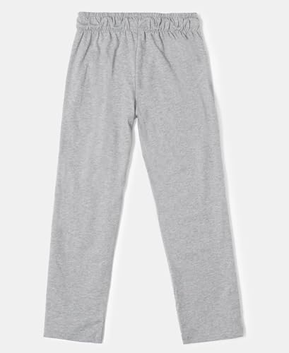 Image of Jockey AB13 Boys Super Combed Cotton Rich Graphic Printed Trackpants with Contrast Side Piping
