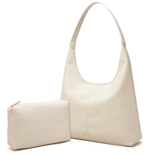 Bolso Hobo para mujer de piel vegana suave y espacioso miniatura 1