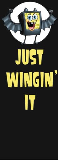 SpongeBob SquarePants Halloween Men's Black Sleep Pants2