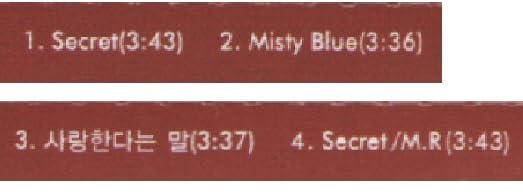 Amazon.co.jp: 韓国CD Sugar (シュガー） 2.5集「Secret