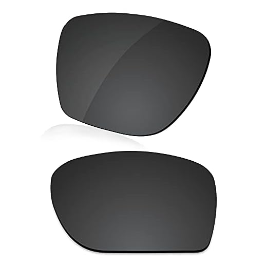 LenzReborn Lente polarizada de substituição para óculos de sol Oakley Sylas OO9448 57 mm - Mais opções, Preto escuro - polarizado, One Size