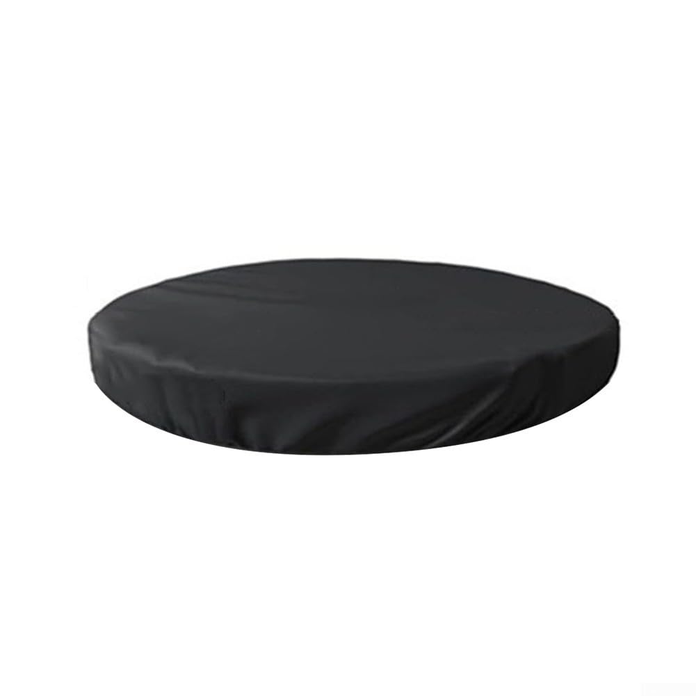 CWOQOCW Waterproof Ice Bath Cover for 32in & 36 6in Tubs, Adjustable Elastic for Secure Fit, Protects Cold Plunge from Debris (210D L)