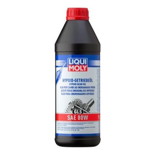 LIQUI MOLY Hypoid-Getriebeöl (GL5) SAE 80W | 1 L | Getriebeöl | Hydrauliköl | Art.-Nr.: 1025 – Ansicht 3