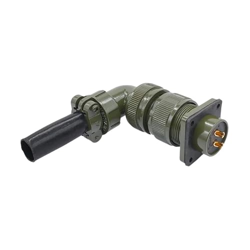 Conector circular 5015 MIL STD 18-10P con enchufe MS3108A resistente de 1 pieza 3