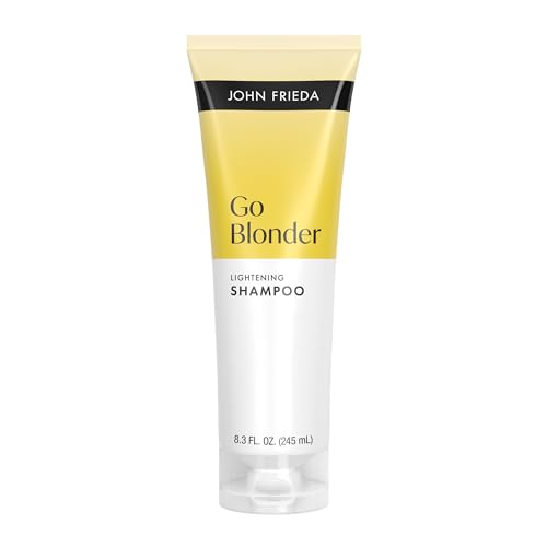 John Frieda Go Blonder Blonde Brightening Shampoo for Blonde Hair, Gradual Lightening & Shine, 8.3...