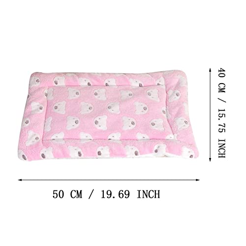 Alalaso Flannel Pet Mat Blanket, Pet Dog Cat Soft Autumn And Winter Warm Mat Bed Puppy Cushion House Lattice Squarea #TOP4