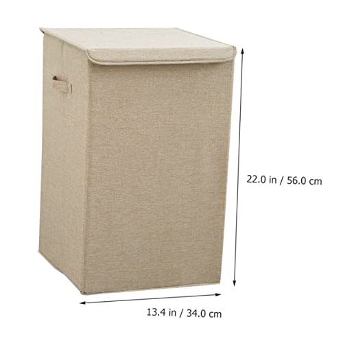 Panier à linge couvercle grand format et boîte à jouets souples - 5