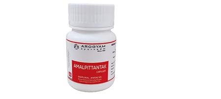 AROGYAM AYURVEDM AMAL PITTANTAK HELPS TO IMPROVE DIGESTION 30 CAPSULES