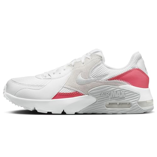 Nike Air Max Excee - Zapatos para mujer (CD5432-132, blanco/rosa áster/gris lobo/platino puro), Blanco/Rosa Aster/Gris Lobo/Platino Puro, 38 EU