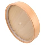 LIFKOME Cornice in Legno Massello per Orologio da Parete 10 Pollici, Guscio Sostitutivo Minimalista per Orologio al Quarzo, Accessorio Decorativo per Casa, Ufficio e Camera da Letto