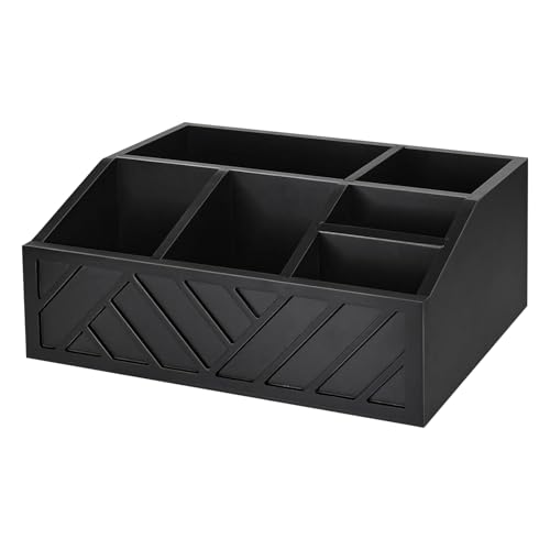 コーヒーバーオーガナイザー、木製カウンタートップポッドホルダー | コーヒーバーオーガナイザー分割収納ボックス、レストラン寮アパートホームパブ用 バーアクセサリー