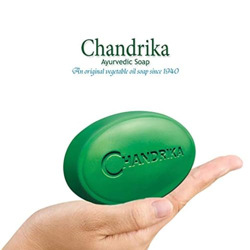 Chandrika Bath Soap Ayurvedic, 75g, 10 Pack