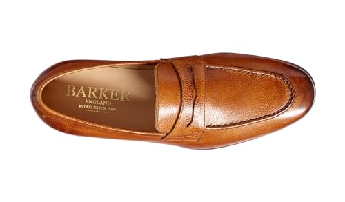 BARKER Ledley Handcrafted Men's Leather Loafers - Classic Slip-On Shoes for Casual & Formal Style3