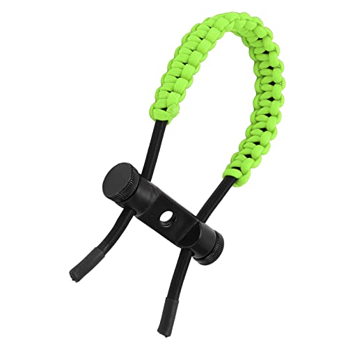 PLYE Bow Wrist Sling, Archery Bow Wrist Sling Nylon Convenient for Training(green) - Image 2
