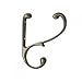 Coat/Hat Hook Zinc Sat Nickel