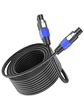 cable speakon jack 6.35 Large application : parfait pour les haut-parleurs de scène professionnels, les moniteurs de scène, les haut-parleurs intérieurs et les caissons de basses, les amplificateurs de puissance, les tables de mixage, les systèmes de haut-parleurs PA, les haut-parleurs.
