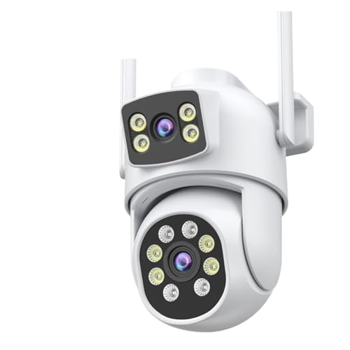 Caméra IP PTZ 5K double objectif avec vision nocturne couleur - 2