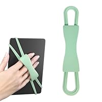 Bequemer Handschlaufenhalter kompatibel mit Kindle, sicheres leichtes Griffzubehör zum Lesen im Bett, kompatibel mit 4.7-8“ Kindle Paperwhite/Oasis/Kobo/E-Books/Tablets (Matcha)