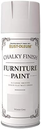 Rust-Oleum 400ml Chalky Finish Furniture Spray Paint - Winter Grey
