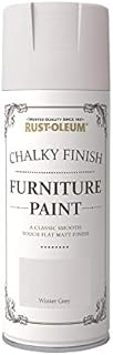 Rust-Oleum 400ml Chalky Finish Furniture Spray Paint - Winter Grey