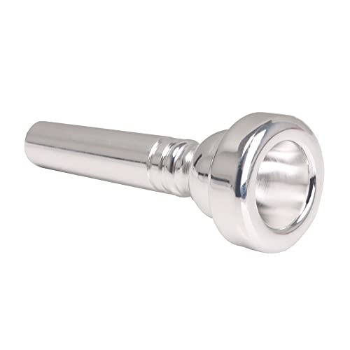 Lovermusic Silver Brass Socket OD 0.35inch Flugelhorn Mouthpiece 1-1/2CFL Musical Instrument